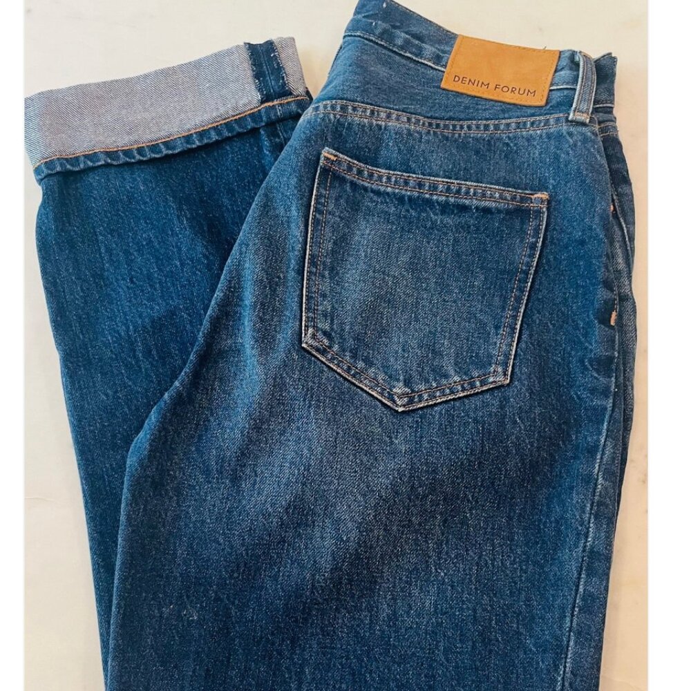Denim Forum The Joni High Rise Loose Jean